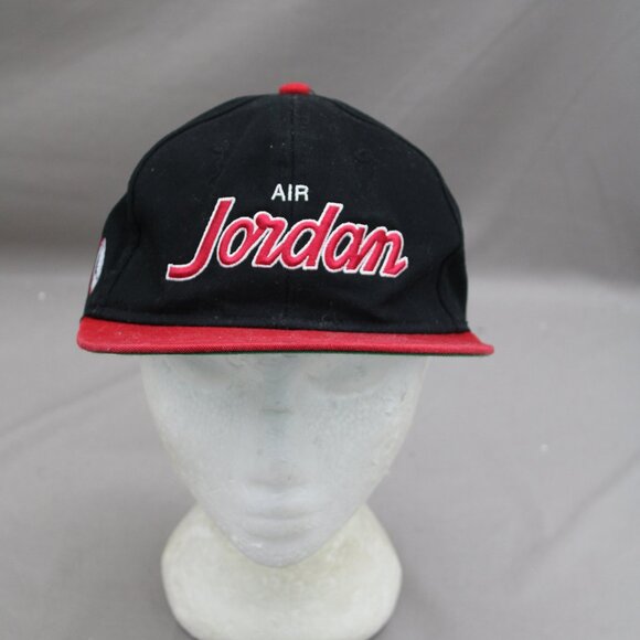 Nike Hat - Air Jordan Script Hat - Adult Snapback - Picture 1 of 9